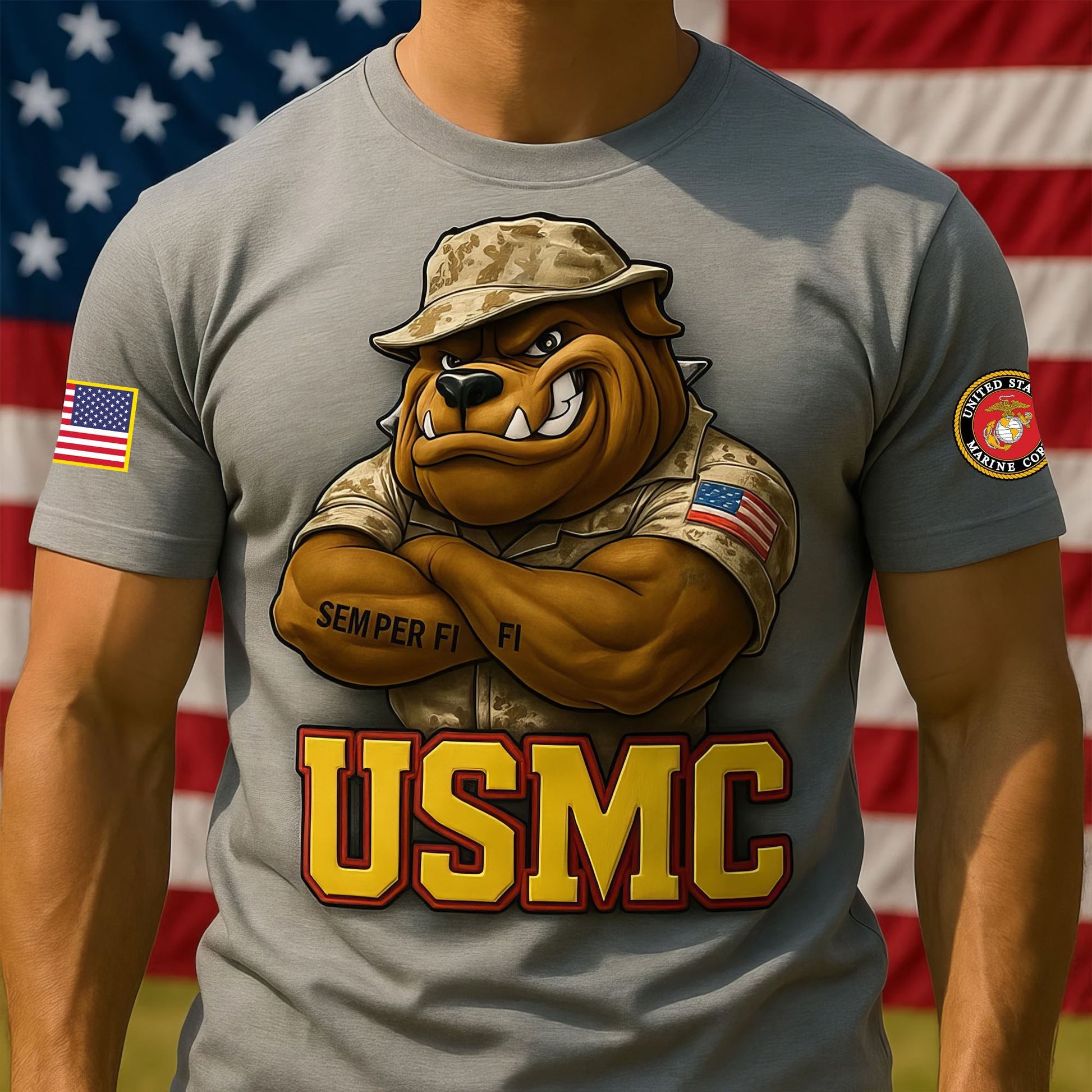Premium USMC T-Shirt VPVC930245, 250th Anniversary Marine Corps Shirt, Gifts For Marine Veteran, Gifts On Father's Day, Veterans Day.