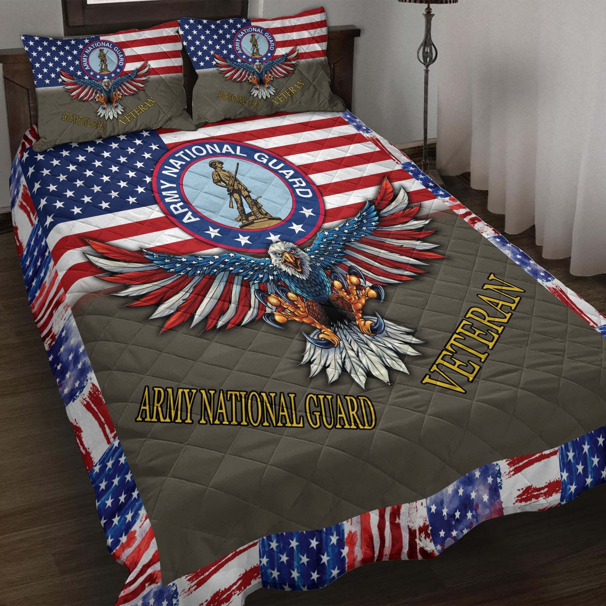 Premium Multiple US Military Services Veteran Bedding Set TVN181003