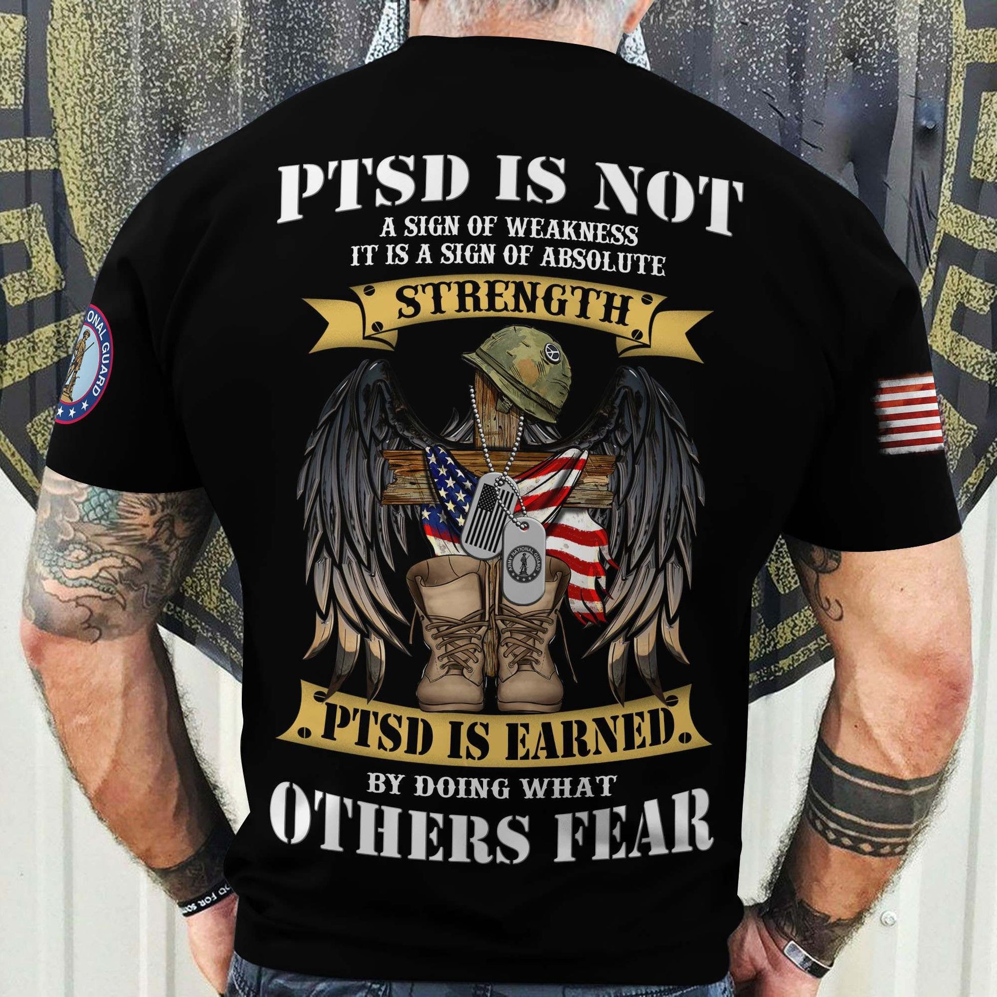 Premium Honoring All Who Served US Veteran T-Shirt APVC140701