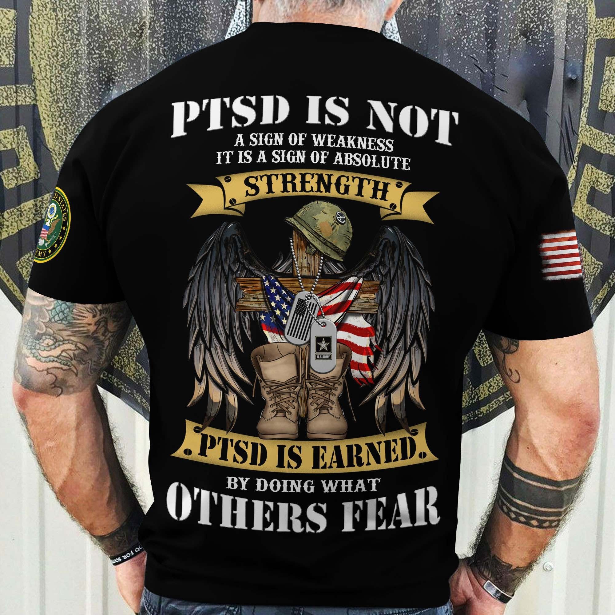Premium Honoring All Who Served US Veteran T-Shirt APVC140701