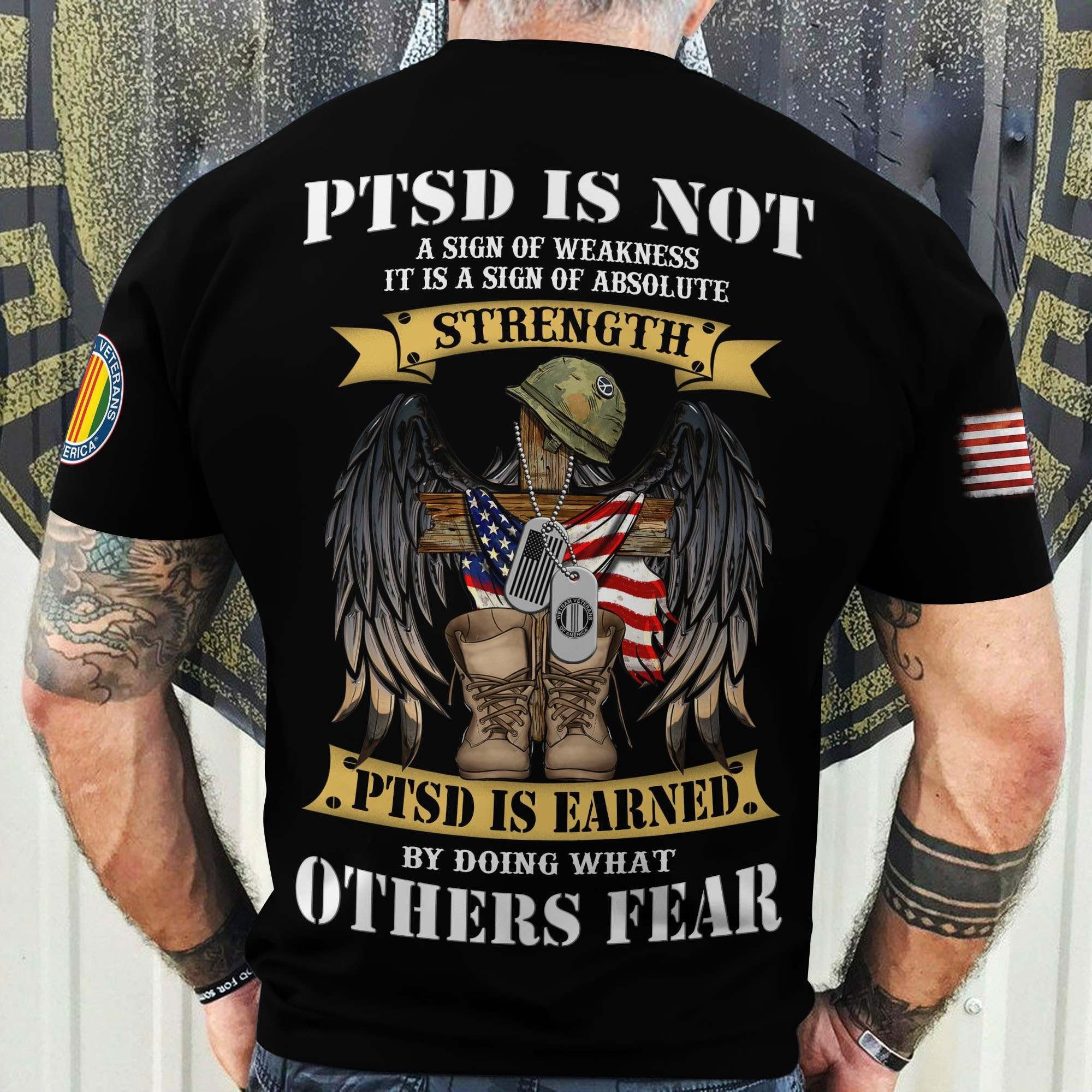 Premium Honoring All Who Served US Veteran T-Shirt APVC140701