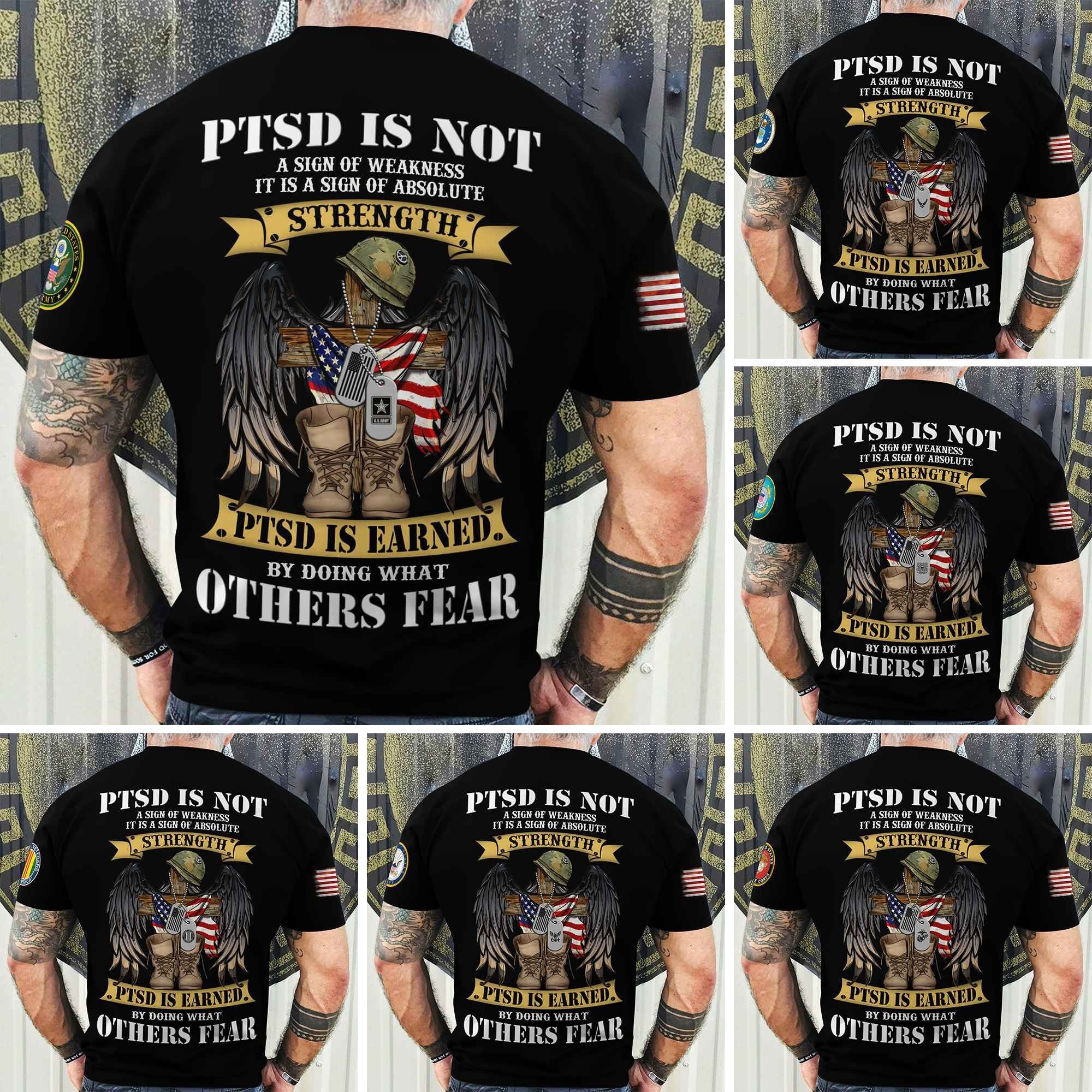 Premium Honoring All Who Served US Veteran T-Shirt APVC140701