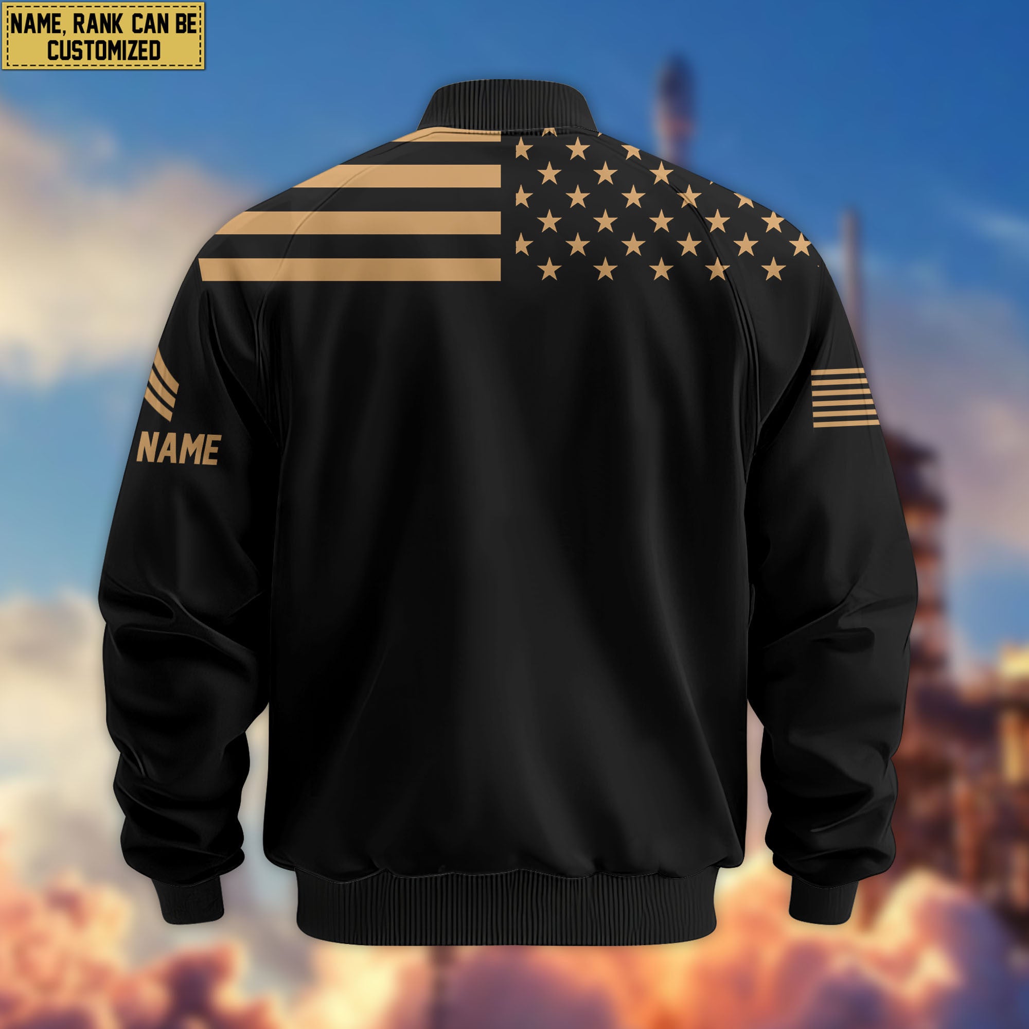 Premium Custom Vietnam Veteran Bomber Jacket VPVC802406, Gifts For Vietnam Veteran, Gifts On Father's Day, Veterans Day.