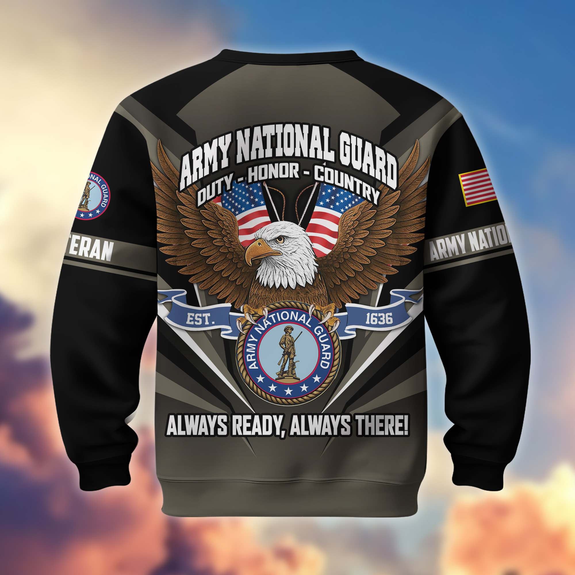 Premium US Veterans Sweatshirt ATTN140822, Gifts For US Veterans, Gifts On Father's Day, Veterans Day.