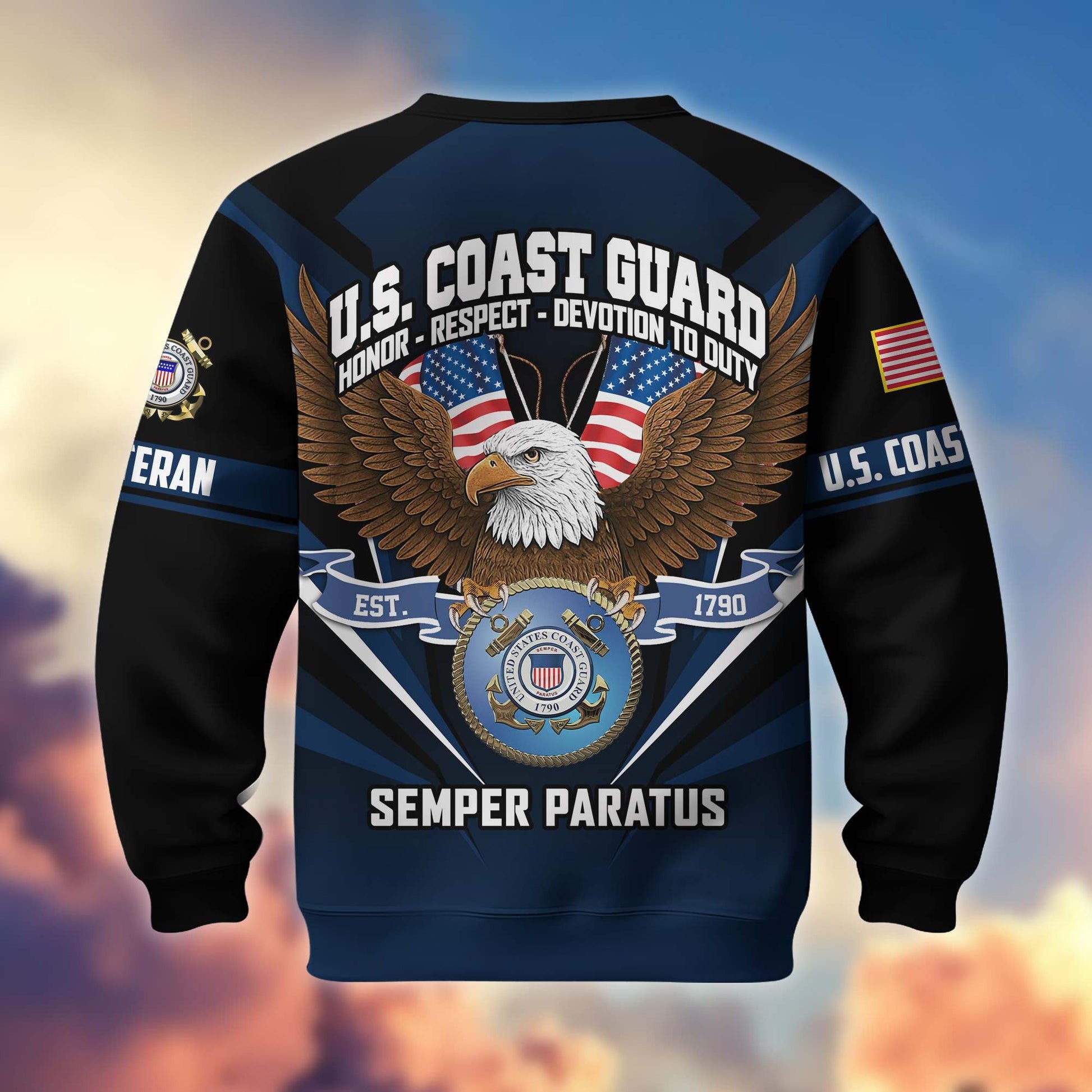 Premium US Veterans Sweatshirt ATTN140822, Gifts For US Veterans, Gifts On Father's Day, Veterans Day.