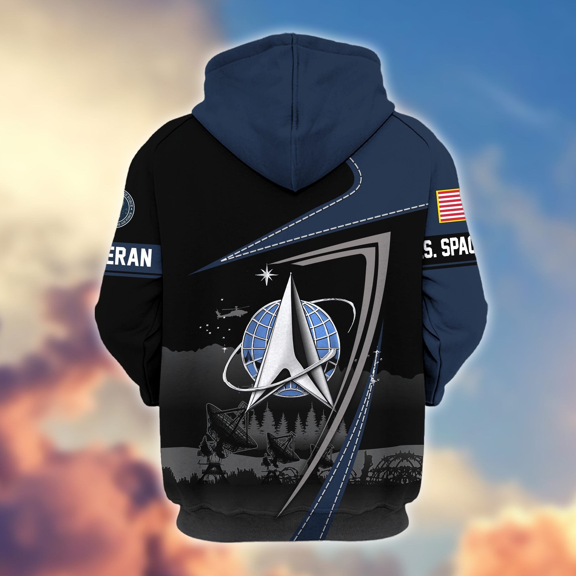 Premium US Veterans Zip Hoodie BPHN091011, Gifts For US Veterans, Gifts On Father's Day, Veterans Day.