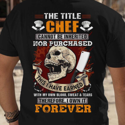 The Title Chef Cannot Be Inherited - Chef Pride
